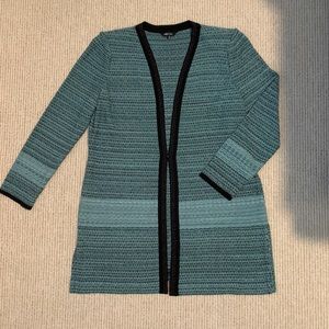 Misook open front duster jacket sz. Med